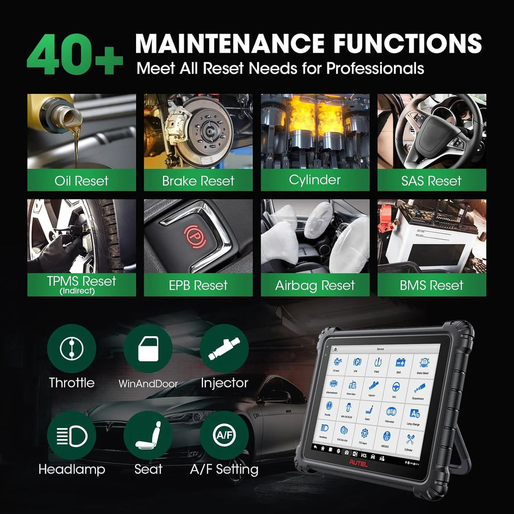 Autel Maxisys Ultra EV OBD2 Scanner, Diagnostic Scan Tool, High Voltage Battery Pack Analysis, Motor Truspeed Repair, Better Ultra MS919 MS909, W/Evdiag Box, ECU Programming, 5 - in - 1 VCMI, 40+ Reset