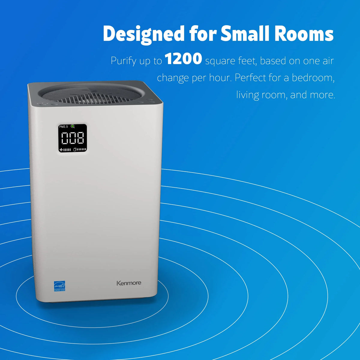 Kenmore PM2010 Air Purifiers with H13 True HEPA Filter