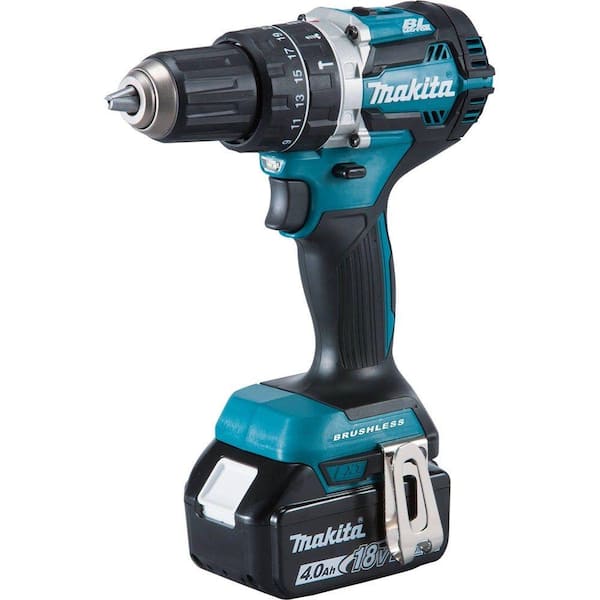 18V LXT Lithium-Ion Brushless Cordless Hammer Drill and Impact Driver Combo Kit (2-Tool) w/ (2) 4Ah Batteries. Bag