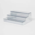 Plastic 3-Tier Expandable Shelf Clear - Brightroom