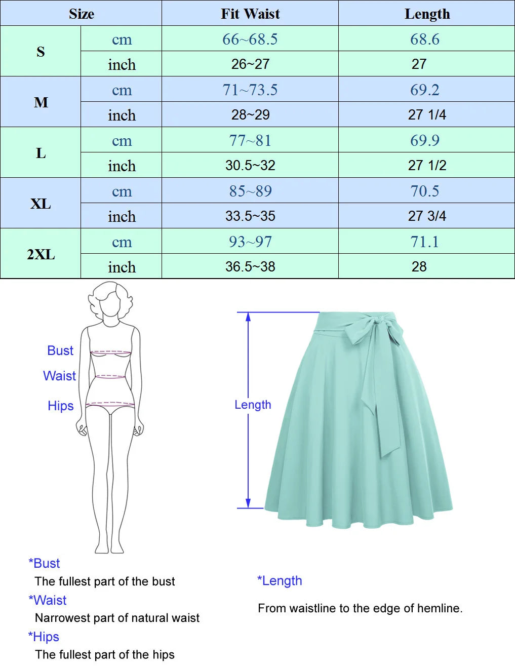 Women Solid Color High Waist skirts Self-Tie Bow-Knot Embellished big swing keen length elegant retro A-Line Skirt faldas mujer