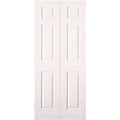 Masonite Bi-Fold 36 in. x 80 in. 6-Panel Door Prefinished Painted in White 0201615360792VVV980010-Instock