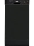 Danby DDW18D1EB 18-inch Built-In Dishwasher, Black