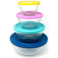 Pyrex 8-Piece 100 Years Glass Mixing Bowl Set Limited Edition