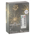 120ct. Warm White LED Silver String Lights Starburst by Ashland | Michaels