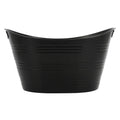 21" Black Plastic Ice Tub by Celebrate It | 21" x 16" x 11.8" | Michaels