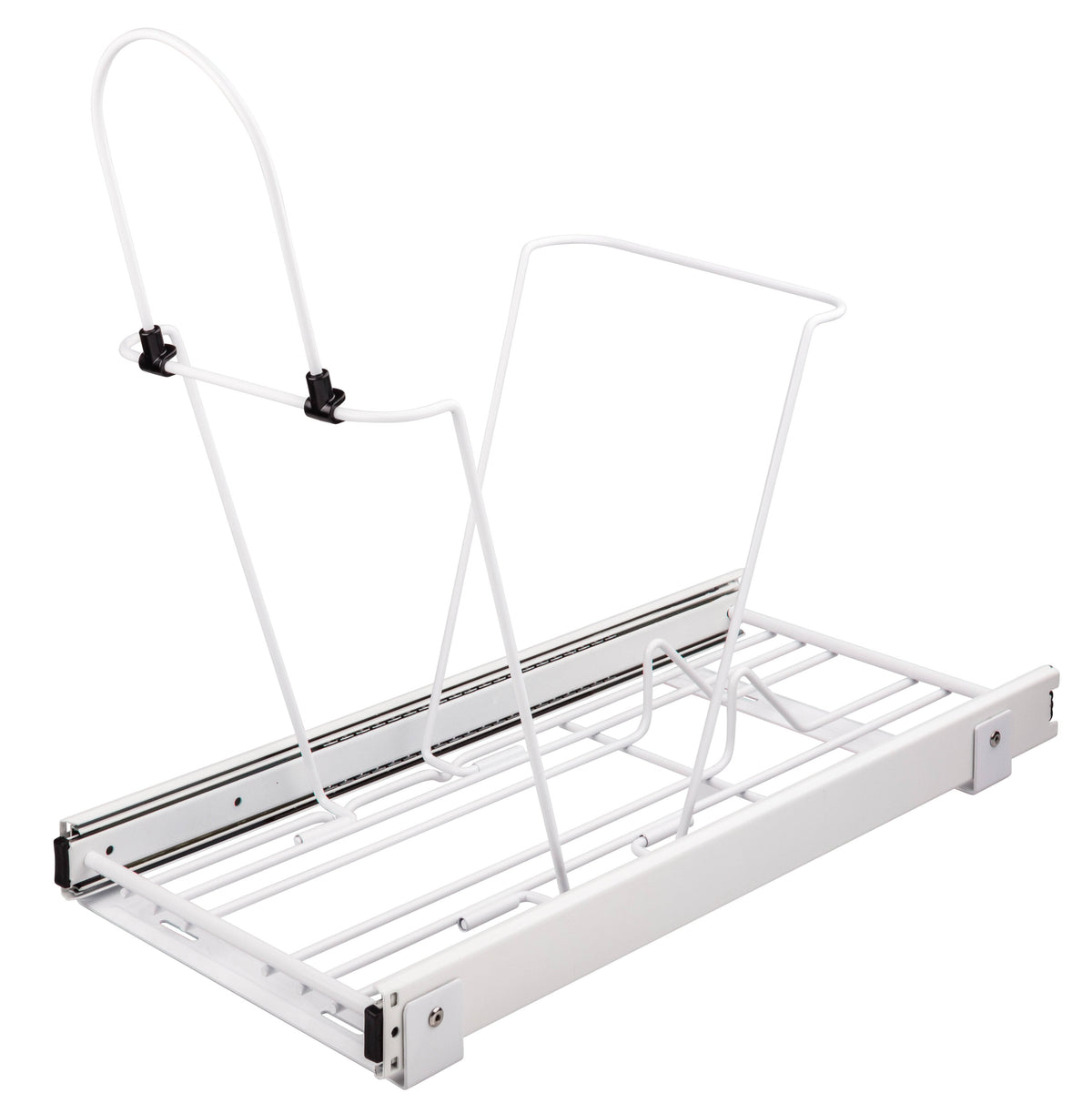 Hardware Resources Can-Ebmsw-R Pullout Waste Container System, White