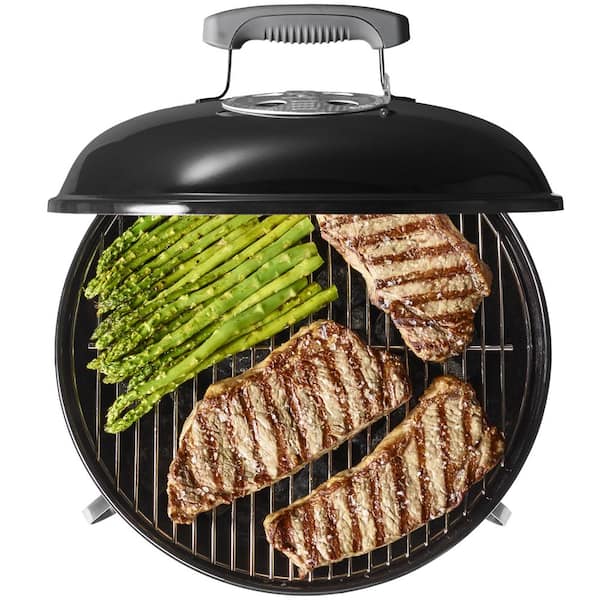 Smokey Joe Portable Charcoal Grill in Black
