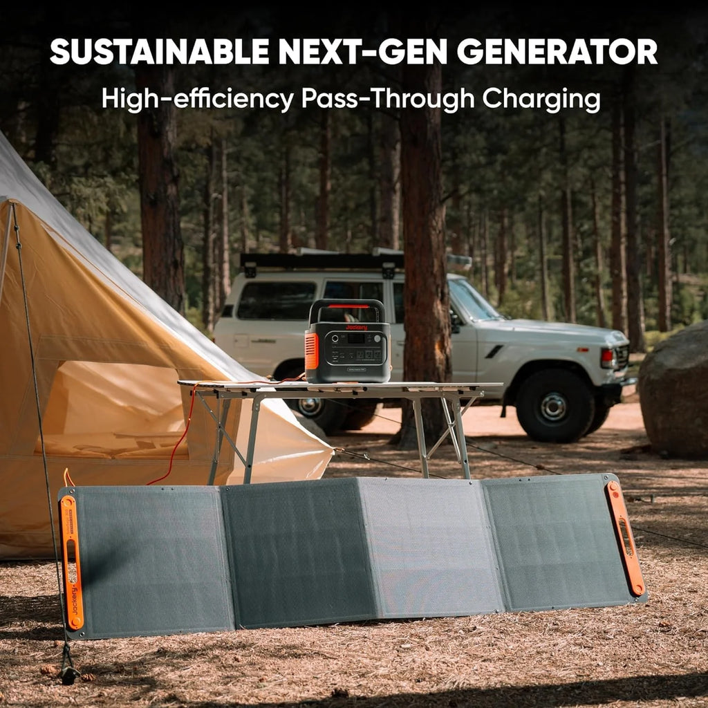 Jackery Explorer 1000 V2 Portable Power Station and 5m DC Extension Cable, 1060wh LiFePO4 Battery, 1500W AC/100W USB - C Output, 1 Hr Fast Charge, Solar Generator for Camping, Emergency, Off - Grid Living