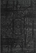 nuLOOM Vintage Arlena Black 3' x 5' Area Rug