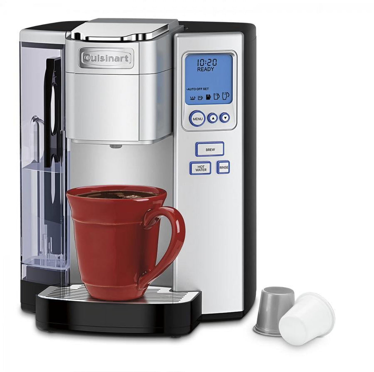 Cuisinart Premium Single Serve Brewer + Hot Water Coffee - Maker Combo