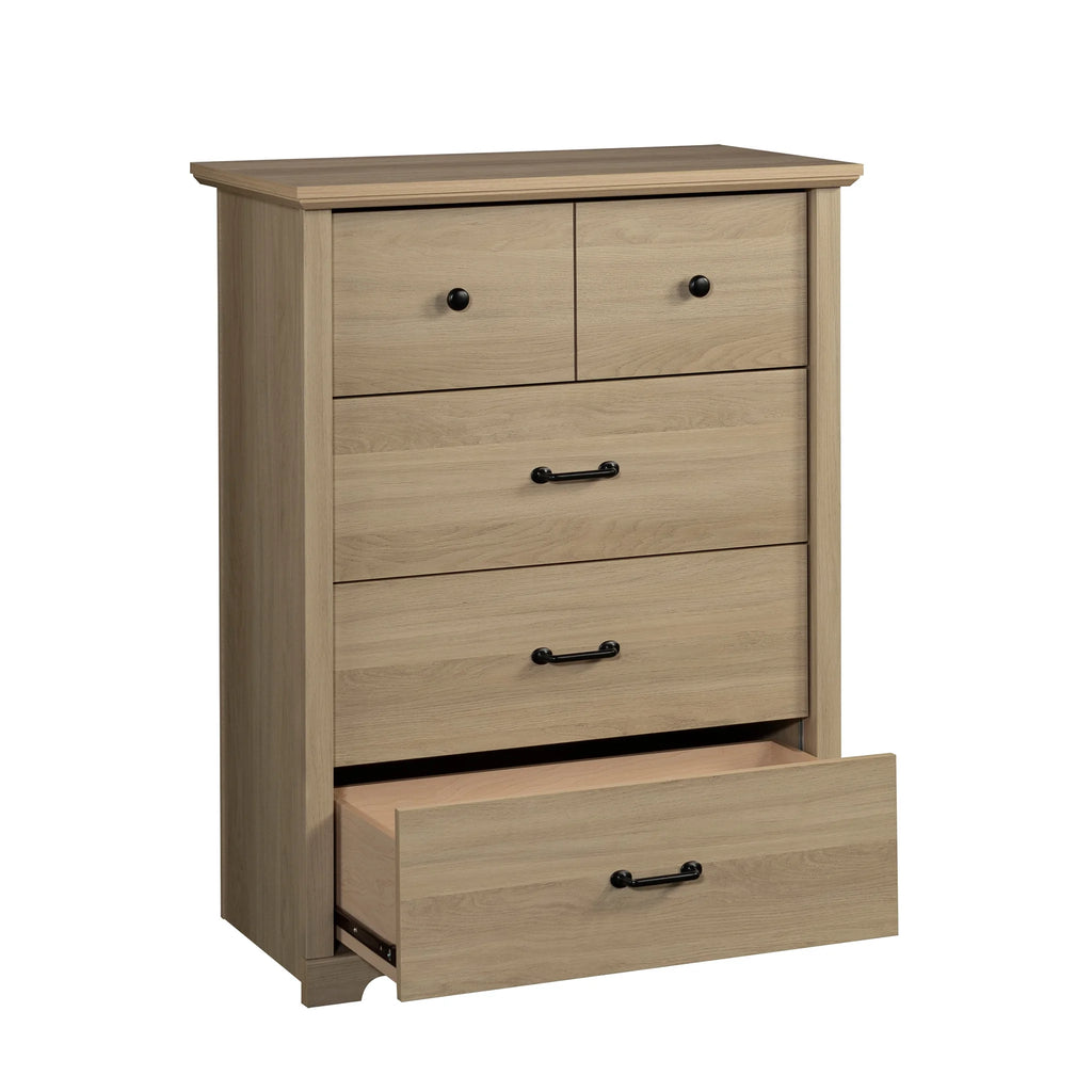 Mainstays Harrington 4 Drawer Dresser, Washed Oak Finish