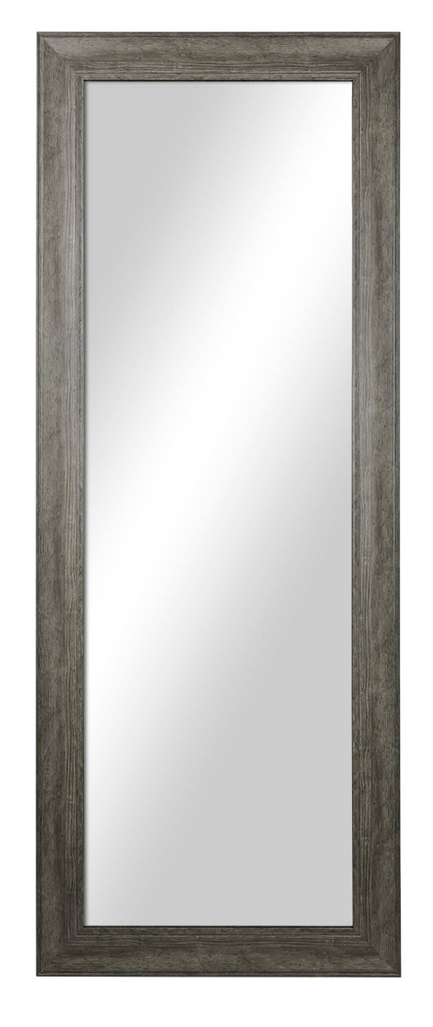 Better Homes & Gardens 27 x 70 Rectangular Full Length Gray Mirror