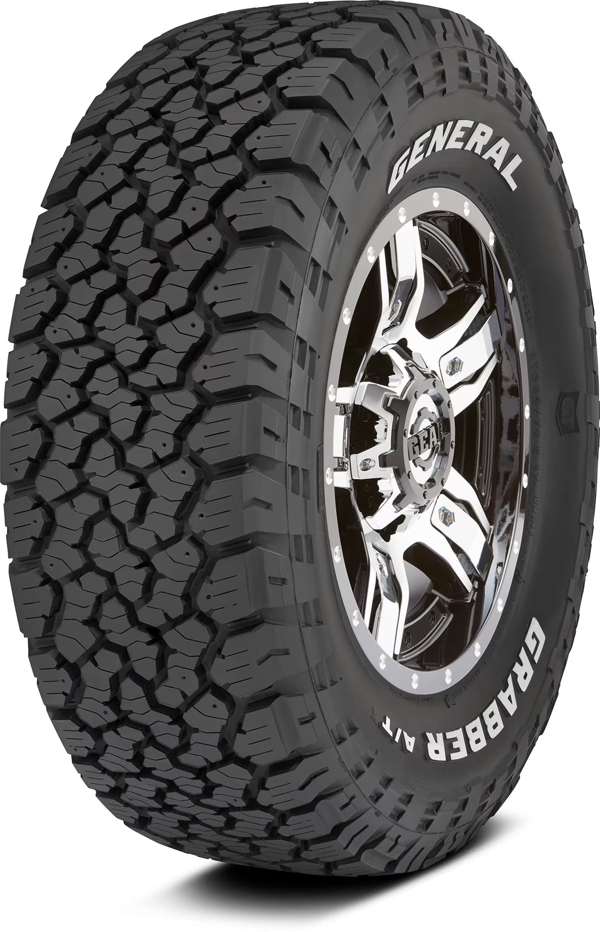 Set of 4 General Grabber A/TX LT265/75R16/10 10 - Ply 123R Tires 2657516 265 75 16