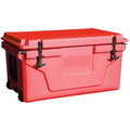 Portable Cooler 65 Quart Ultra - Light Wheeled Hard Cooler Insulated Portable Ice Chest Box with Wheels, Large Leakproof Camping Cooler for Beach, Camping, Picnic, Fishing, Boat, Barbecue