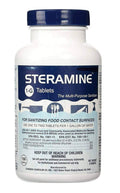 Steramine Sanitizing Tablets - 6 Pack of 150 Tablet Bottles