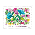 2024 Celebration Blooms Forever Postage Stamps Sheet First-Class Postage