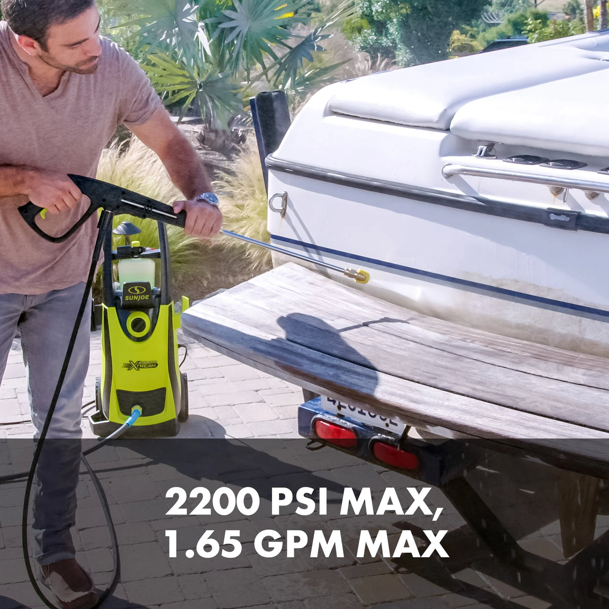 Sun Joe Xtream Clean Electric Pressure Washer, Bonus Accessories, 13 - Amp, Quick - Connect Tips