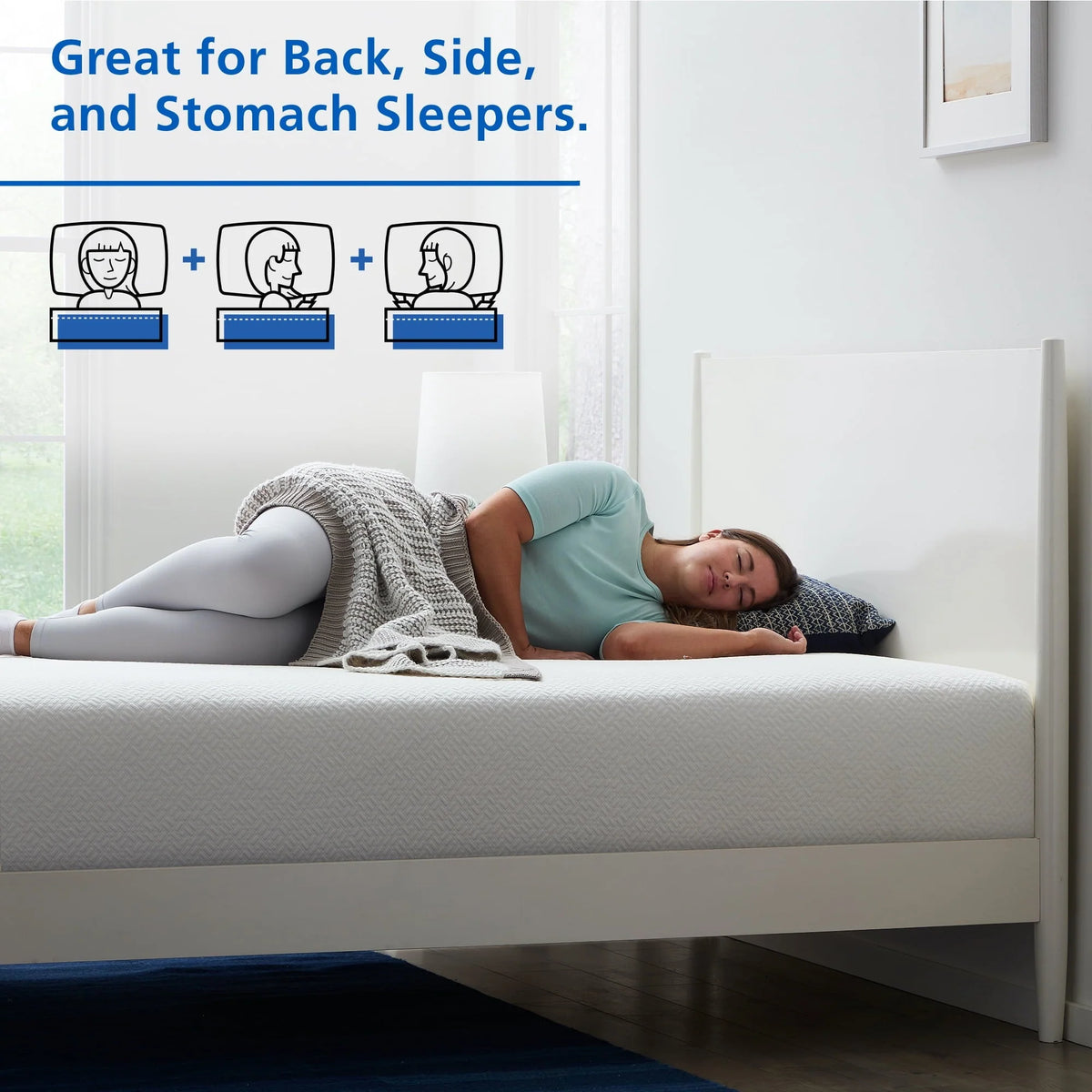 12" Memory Foam Mattress, Queen
