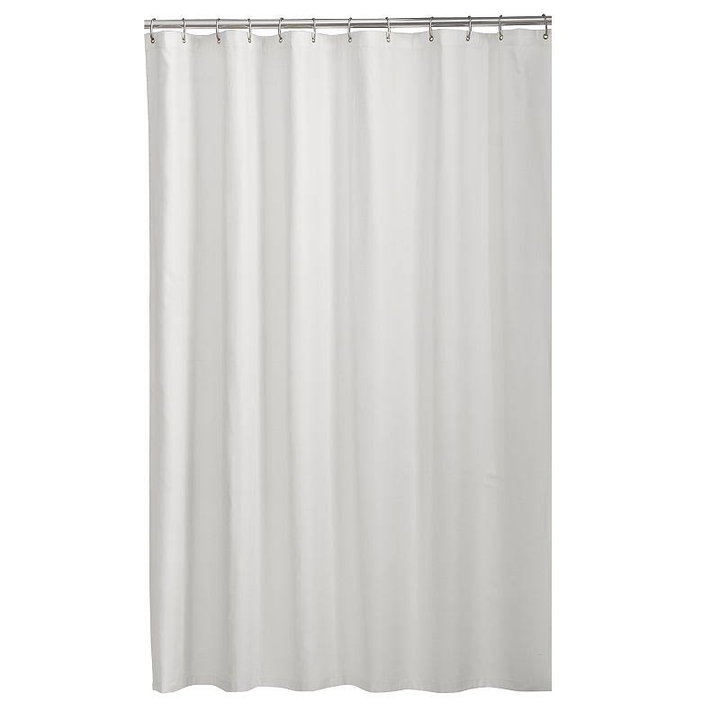 Sonoma Goods for Life Light Weight Fabric Shower Curtain Liner - White - 70 x 72 in