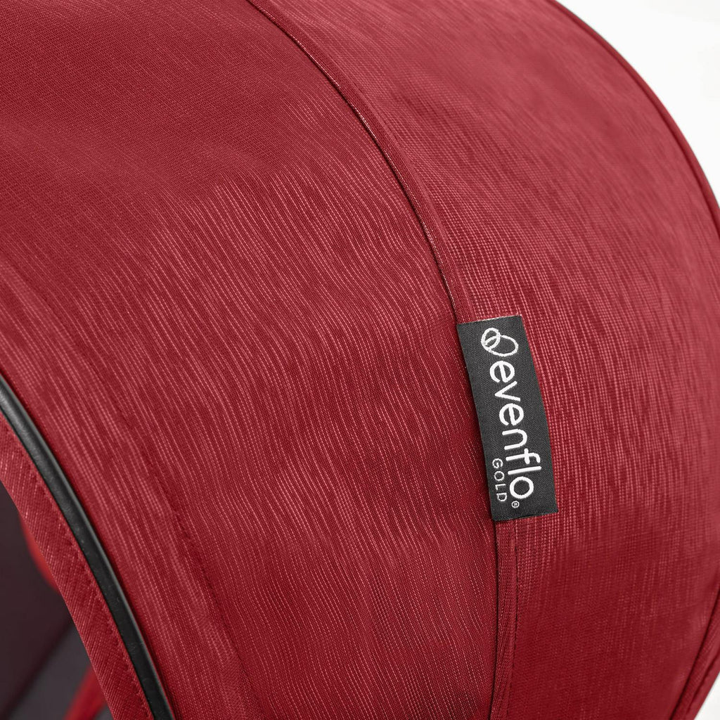 Evenflo Gold Sensorsafe Securemax 35 lb Infant Car Seat. Garnet Red