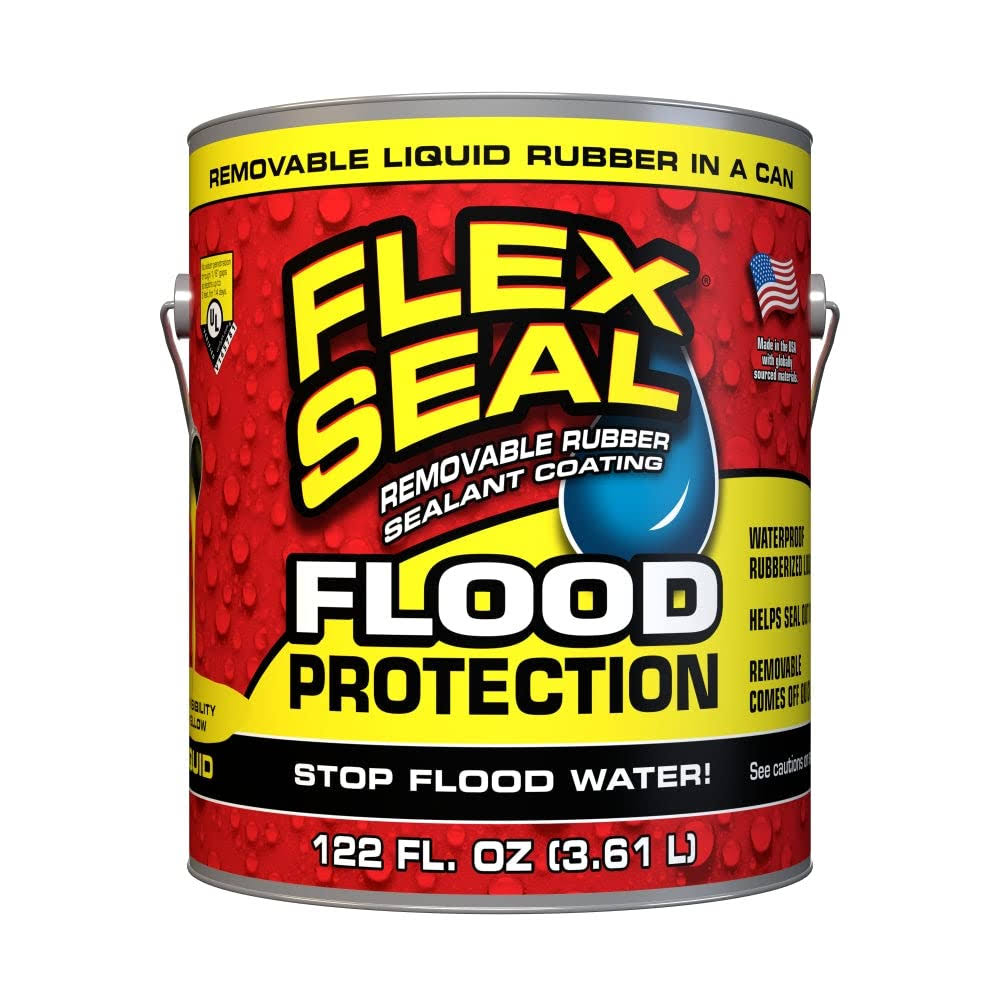 Flex Seal Liquid Flood Protection, 122 oz, Yellow