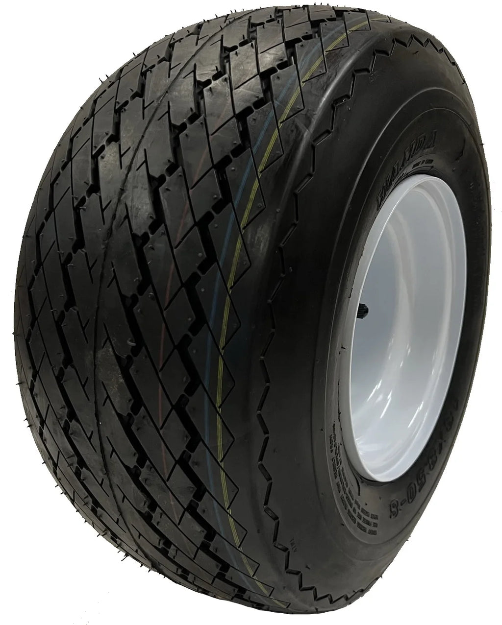 Golf Cart Wheels and Tires Combo 4 Pk18x8.50 - 8 OEM 8" Fits Club Car, Cushman, EZGO