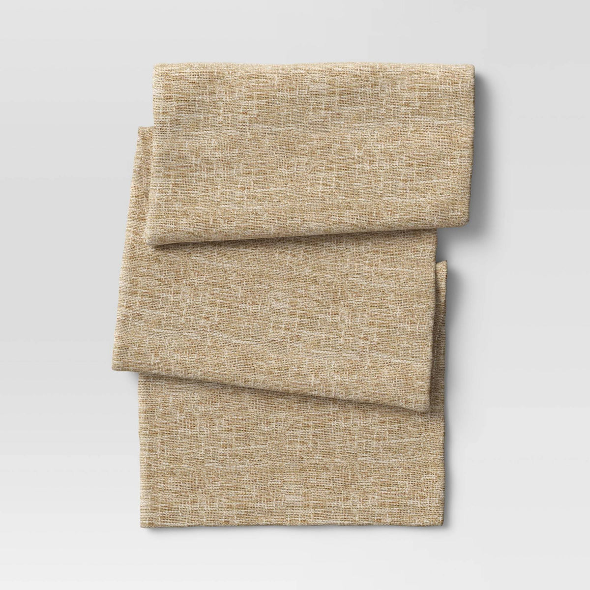 Threshold 72" x 14" Ramie Table Runner Natural - ThresholdG