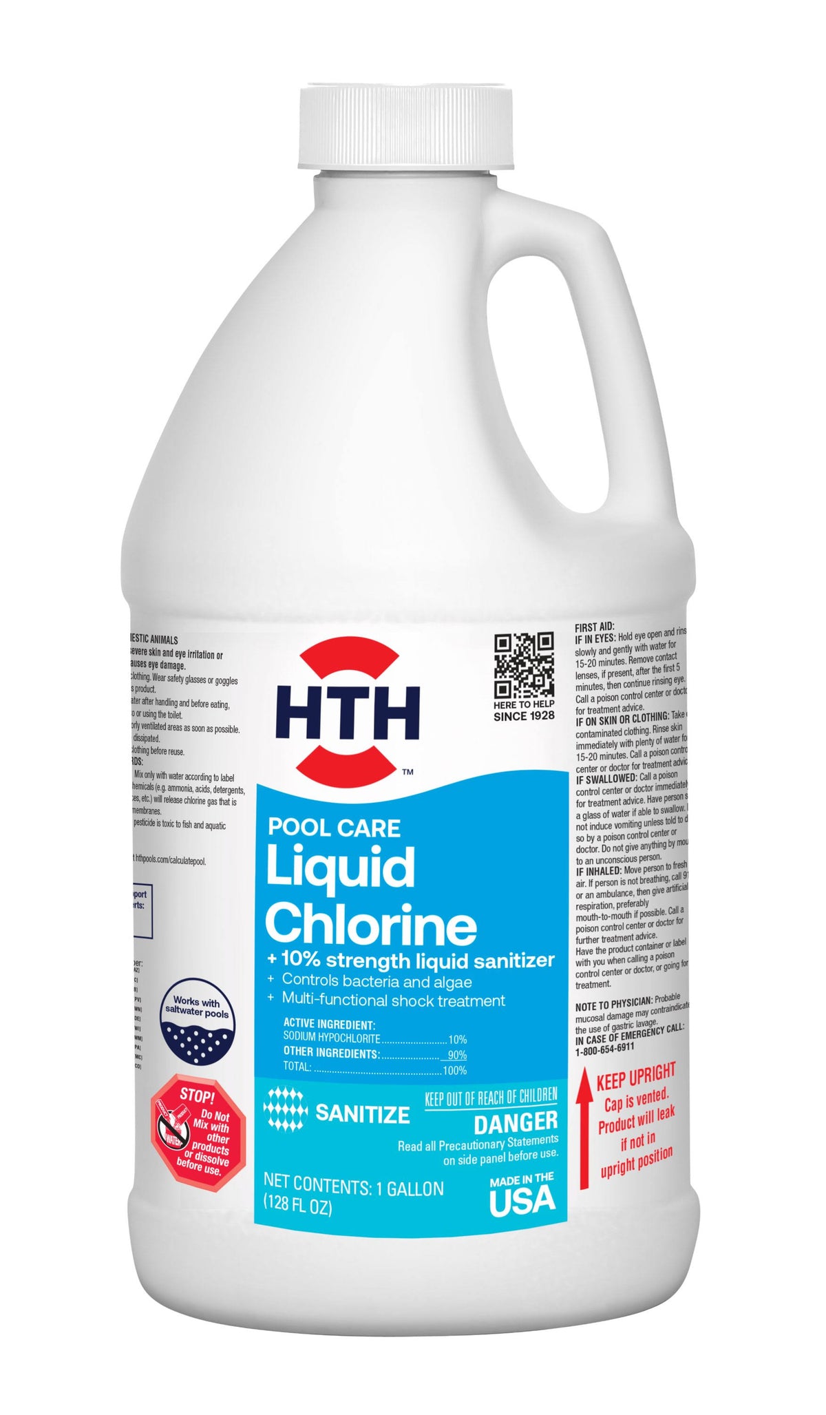 Hth 1 gal. Liquid Chlorine