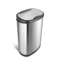 Ninestars DZT-50-25 Motion Sensor Trash Can Large Silver