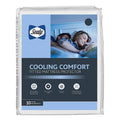 Sealy Cool Comfort Fitted Mattress Protector Full, White