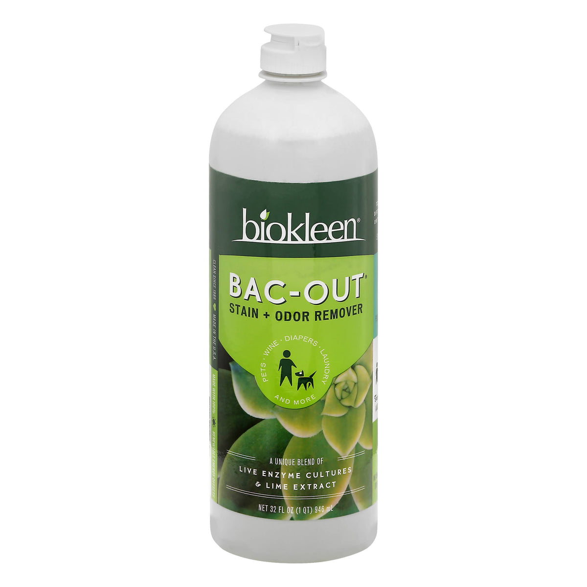 Biokleen Bac-Out Stain and Odor Eliminator - 32 fl oz bottle