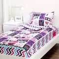 As Seen on TV Zipit Bedding Set, Rock Princess(Twin)