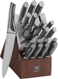 Henckels International Graphite 20-pc. Self Sharpening Knife Block Set