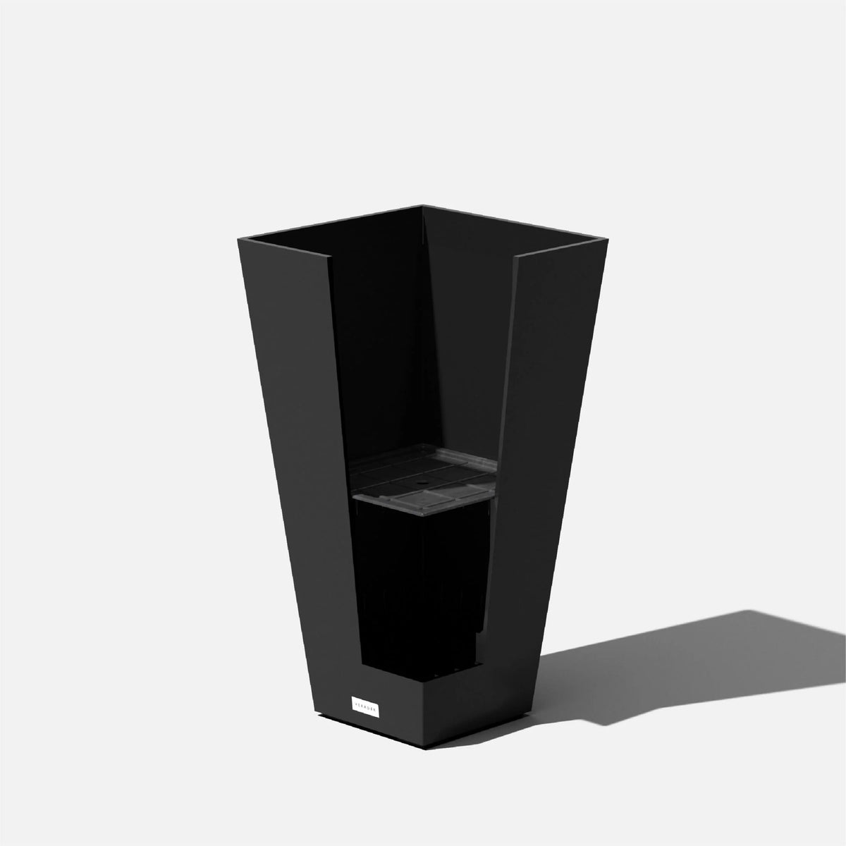 Veradek Pure Series Midland 26" Planter Black