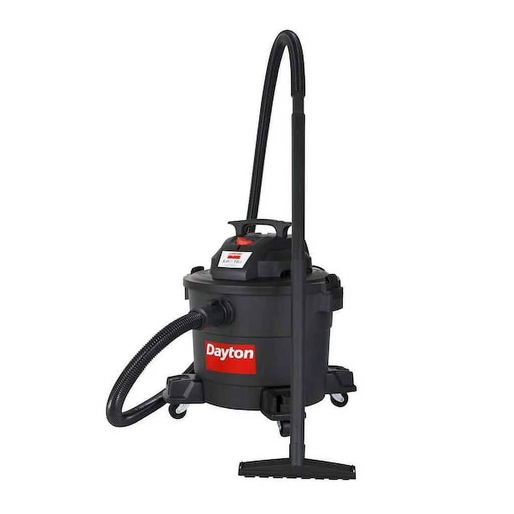 Dayton Contractor Wet/Dry Vacuum, 10 Gal, 1, 200 W 61HV83