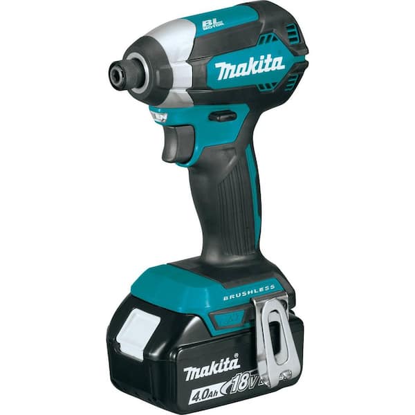 18V LXT Lithium-Ion Brushless Cordless Hammer Drill and Impact Driver Combo Kit (2-Tool) w/ (2) 4Ah Batteries. Bag