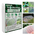 Garden Netting 9.2 ft. x 9.8 ft. Ultra Fine Mesh Mosquito Netting Outdoor Plant Covers, White Bird Netting Barrier